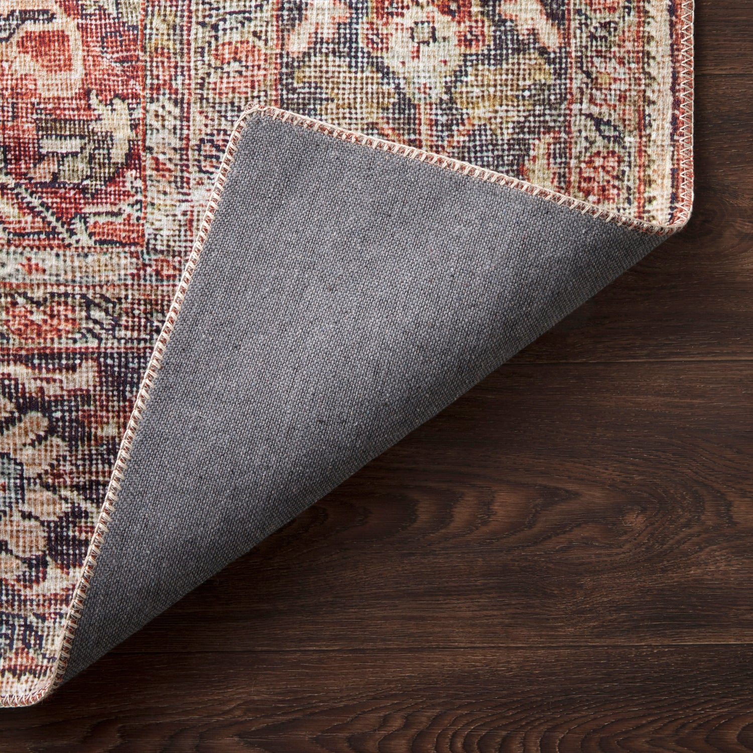 Loloi Layla Spice/Marine Power Loomed Rug