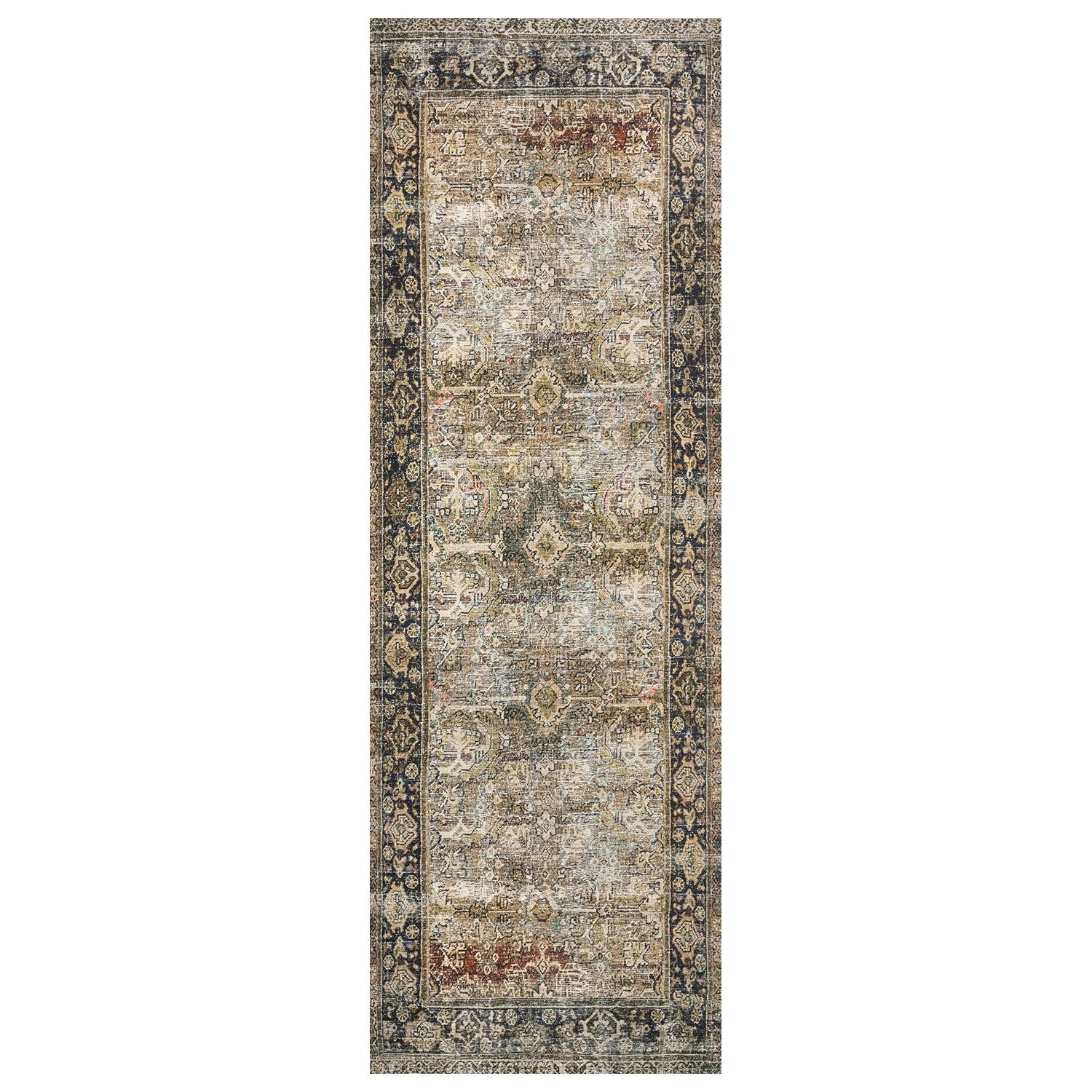 Loloi Layla Olive/Charcoal Power Loomed Rug