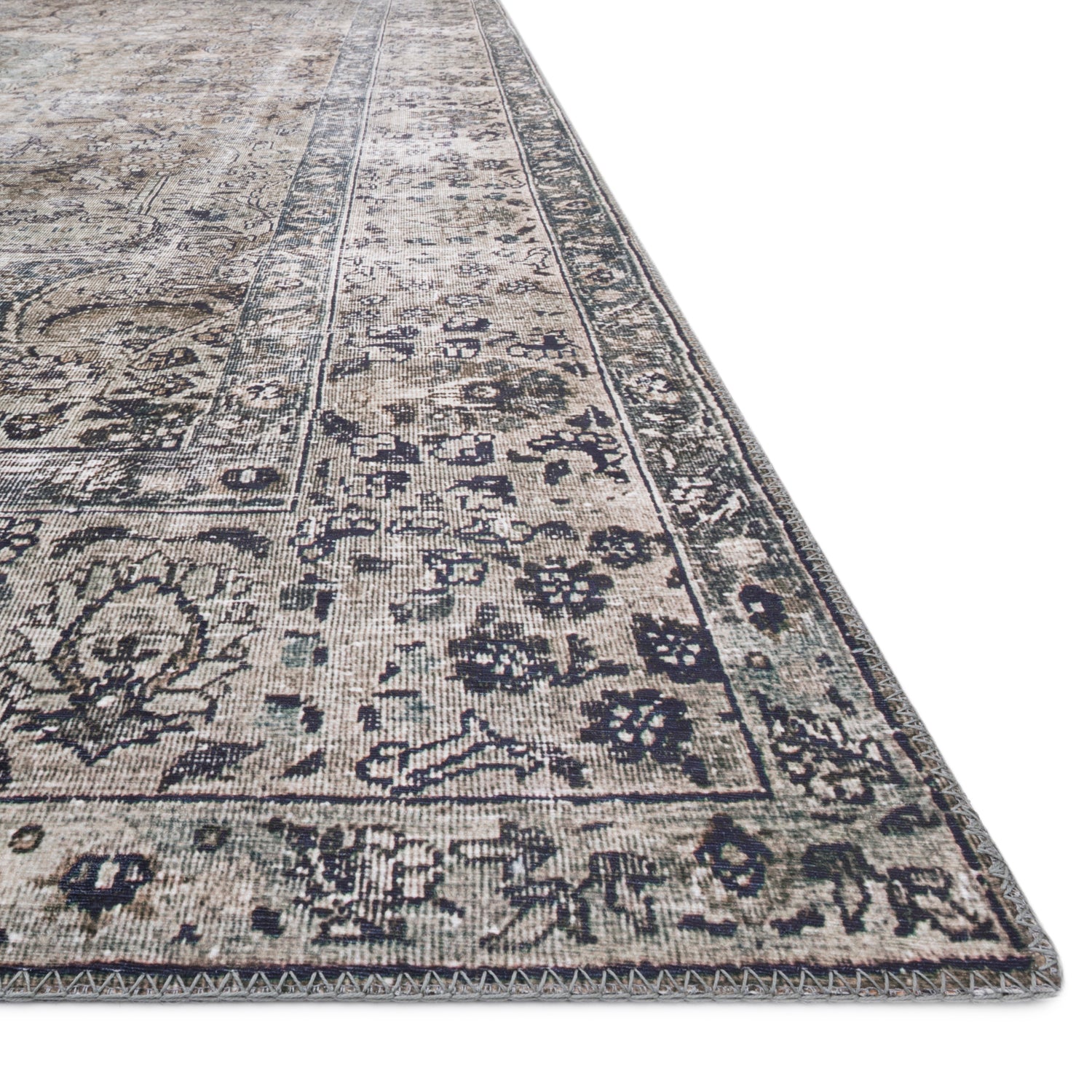 Loloi Layla Taupe/Stone Power Loomed Rug