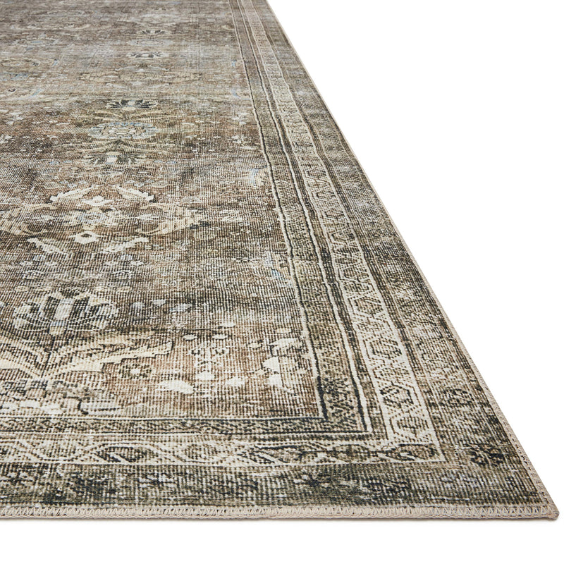 Loloi II Layla Antique/Moss Power Loomed Rug Paynes Gray