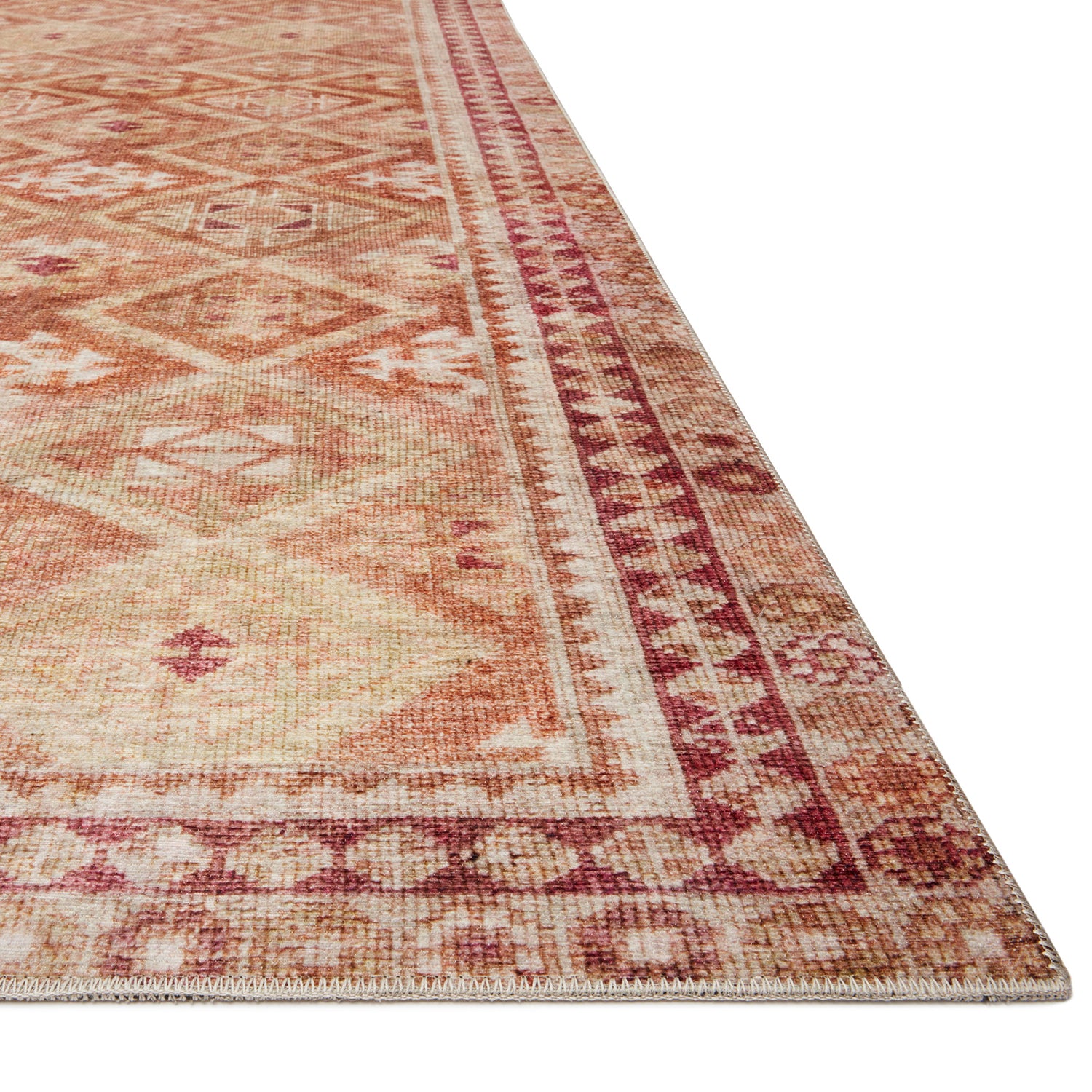 Loloi Layla Natural/Spice Power Loomed Rug