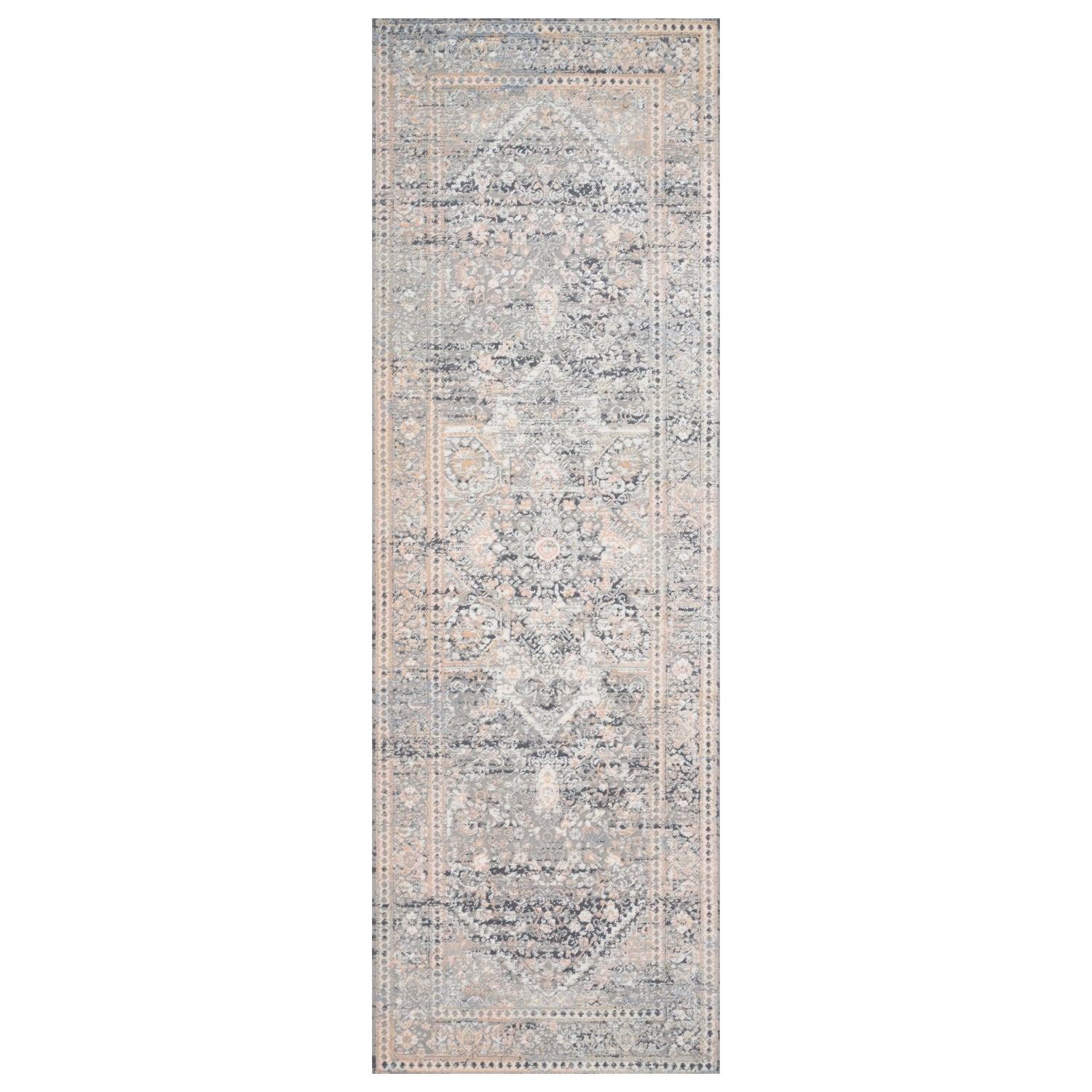 Loloi Lucia Gray/Sunset Power Loomed Rug