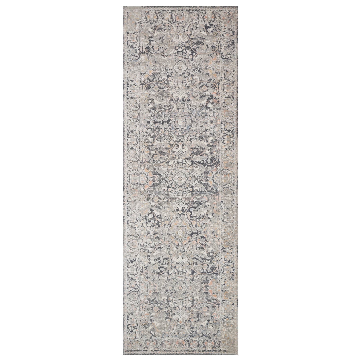 Loloi Lucia Gray/Mist Power Loomed Rug
