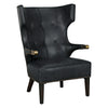 Noir Heracles Leather Chair