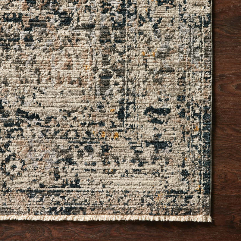 Loloi Leigh Charcoal/Taupe Power Loomed Rug