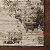 Loloi Leigh Ivory/Charcoal Power Loomed Rug