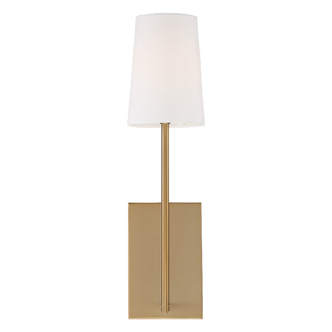 Crystorama Lena Cylinder Shade 1-Light Wall Sconce