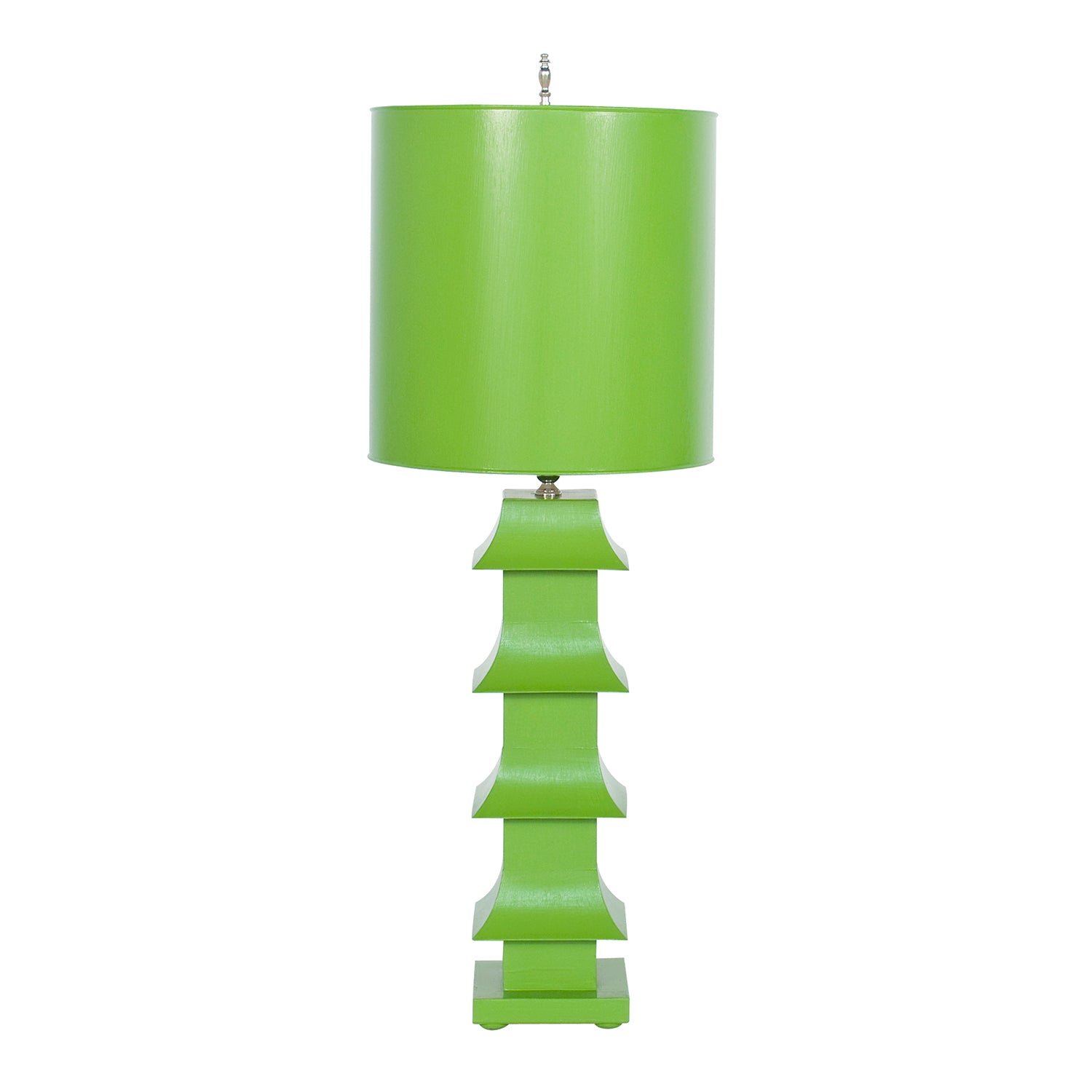 Worlds Away Tole Pagoda Table Lamp