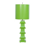Worlds Away Tole Pagoda Table Lamp