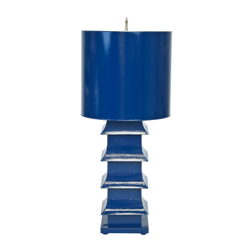 Worlds Away Large Pagoda Table Lamp