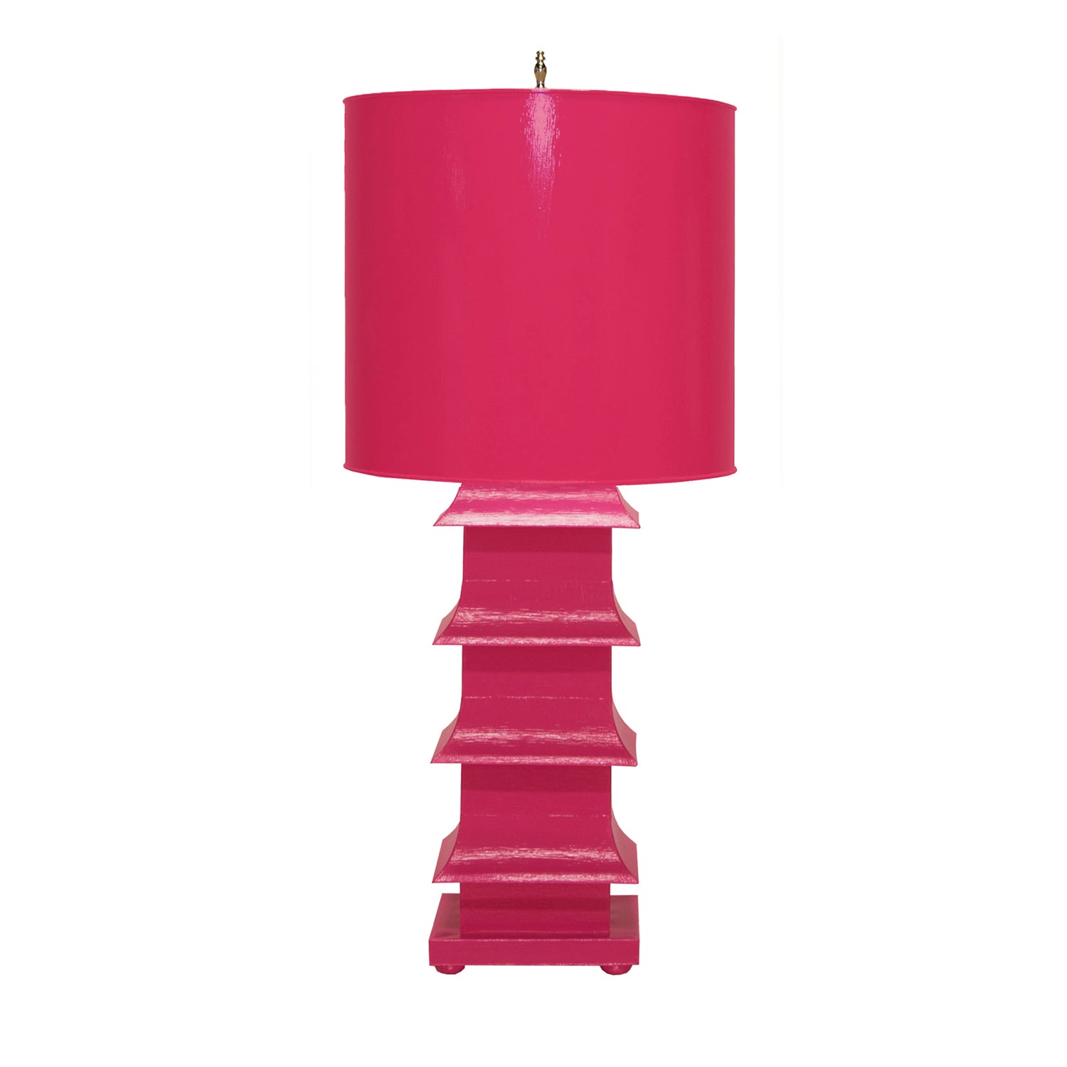 Worlds Away Large Pagoda Table Lamp