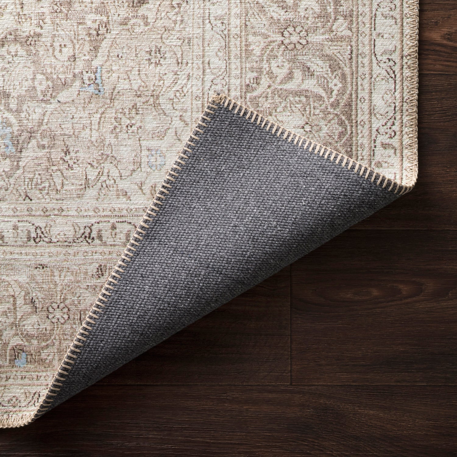 Loloi Loren Sand/Taupe Power Loomed Rug