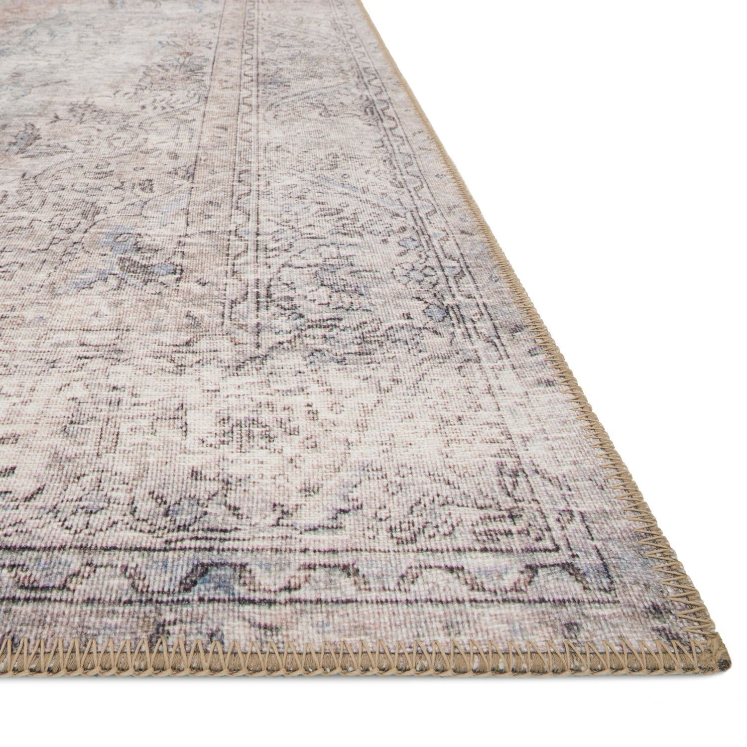 Loloi Loren Silver/Slate Power Loomed Rug