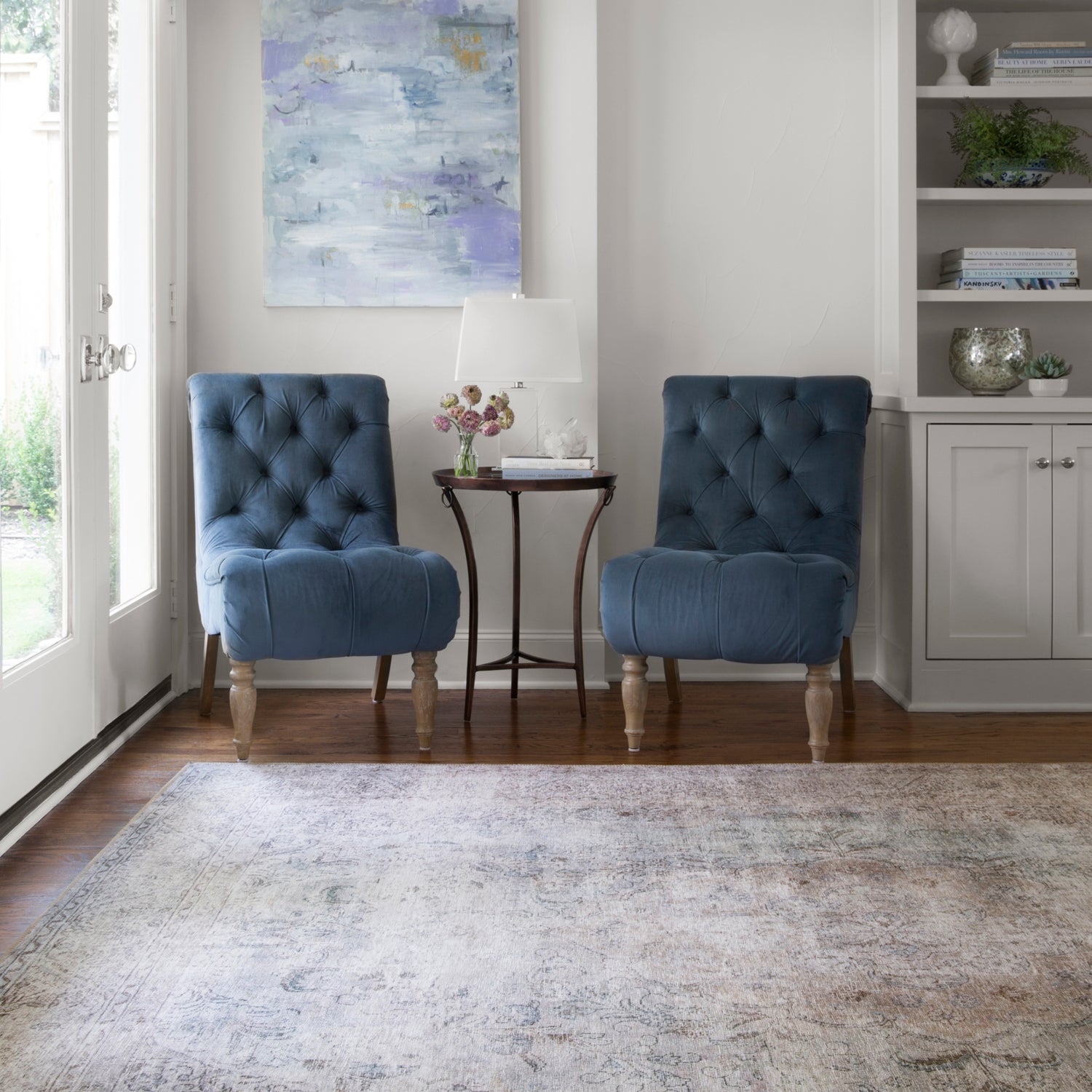 Loloi Loren Silver/Slate Power Loomed Rug