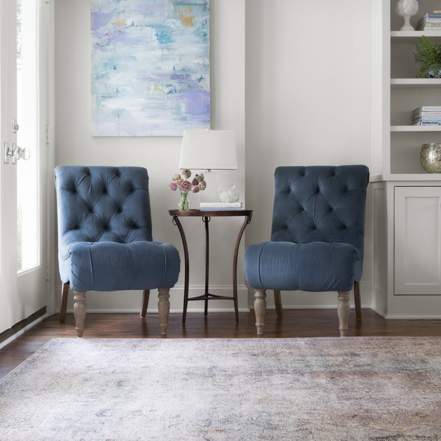 Loloi Loren Silver/Slate Power Loomed Rug