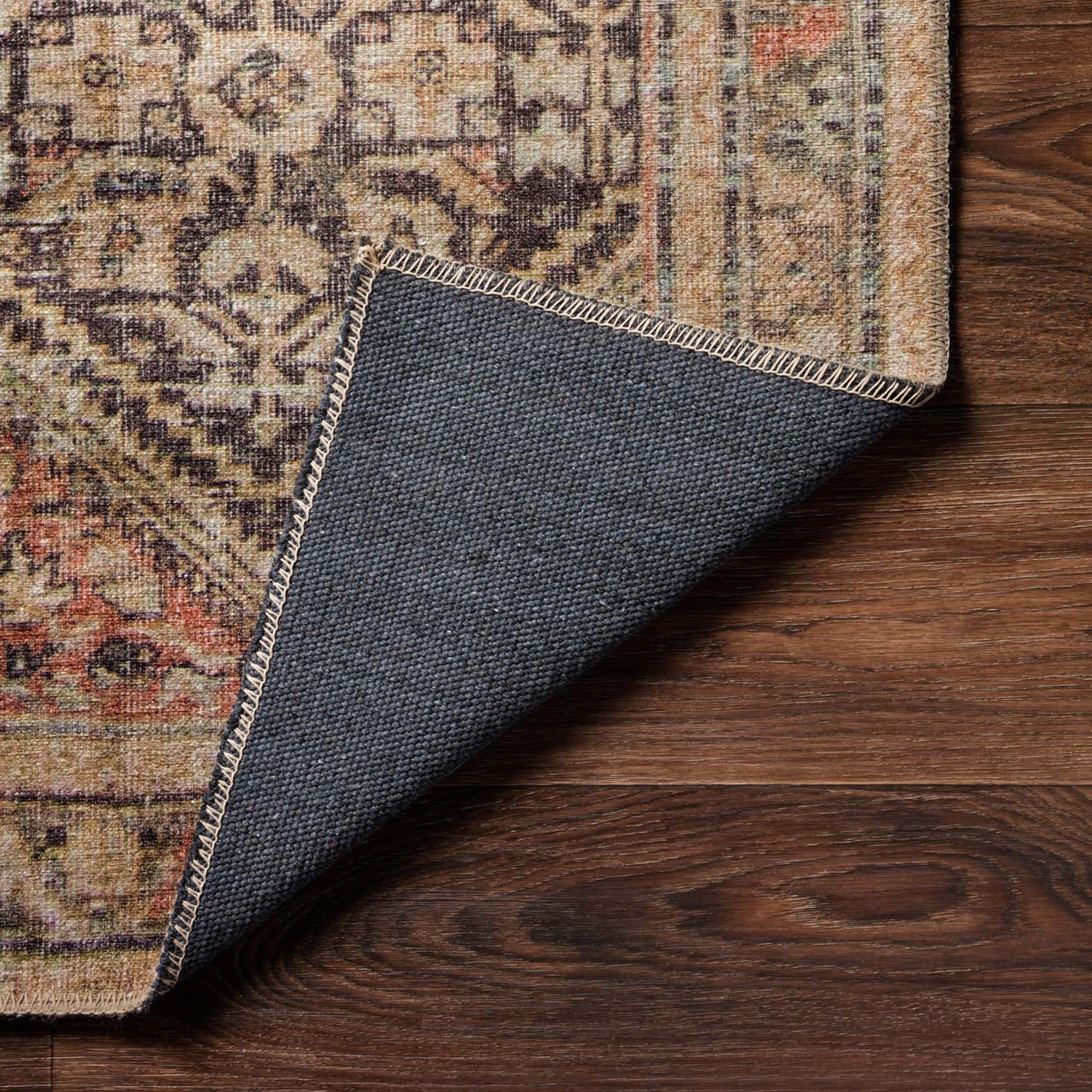 Loloi Loren Charcoal/Multi Power Loomed Rug