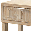 Hex Two Drawer Console Table