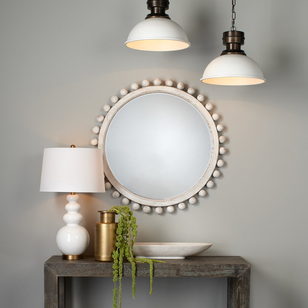 Lifestyle by Jamie Young Mylo Spherical Wall Mirror