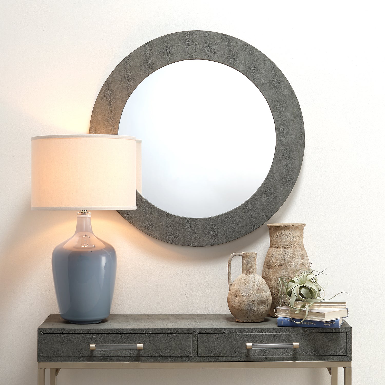 Lifestyle by Jamie Young Brunn Round Wall Mirror