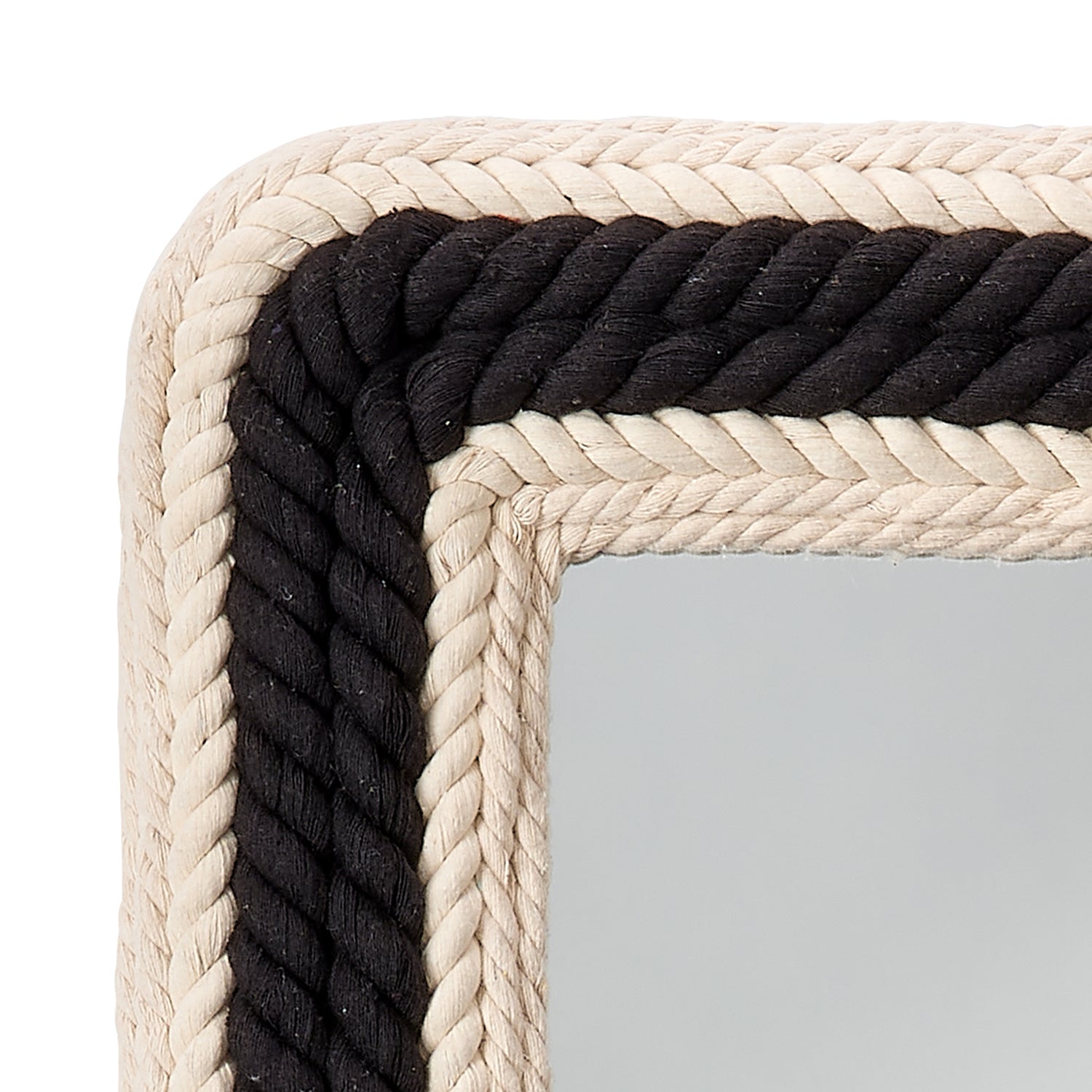Lifestyle by Jamie Young Nadi Cotton Jute Rectangle Mirror
