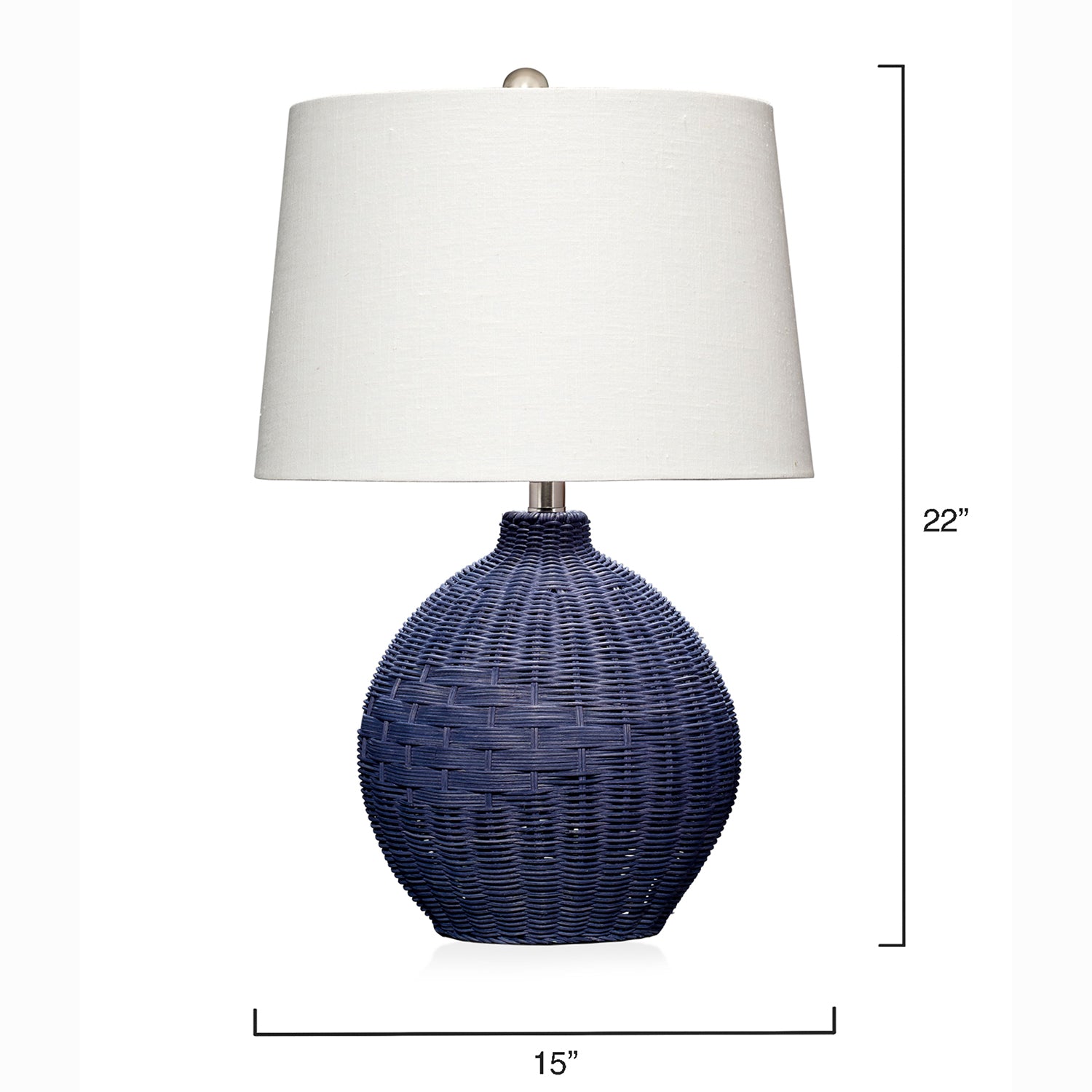 Lifestyle by Jamie Young Palma Rattan Table Lamp
