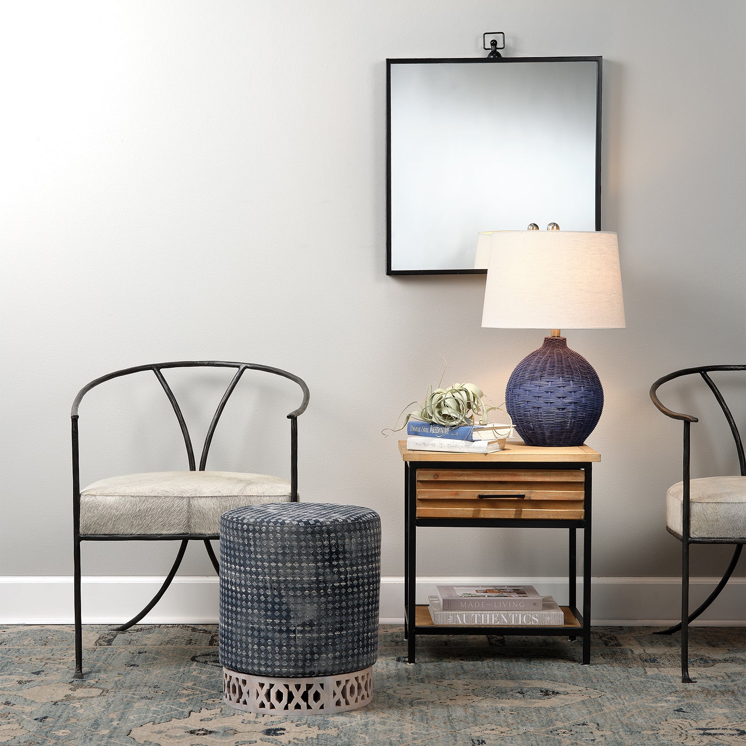 Lifestyle by Jamie Young Palma Rattan Table Lamp