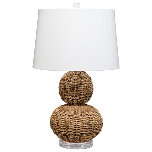 Lubec Seagrass Table Lamp
