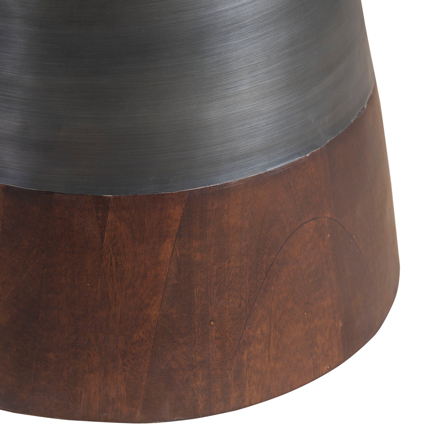 Union Home Topper Black Zinc Side Table Set of 2 Final Sale Paynes Gray