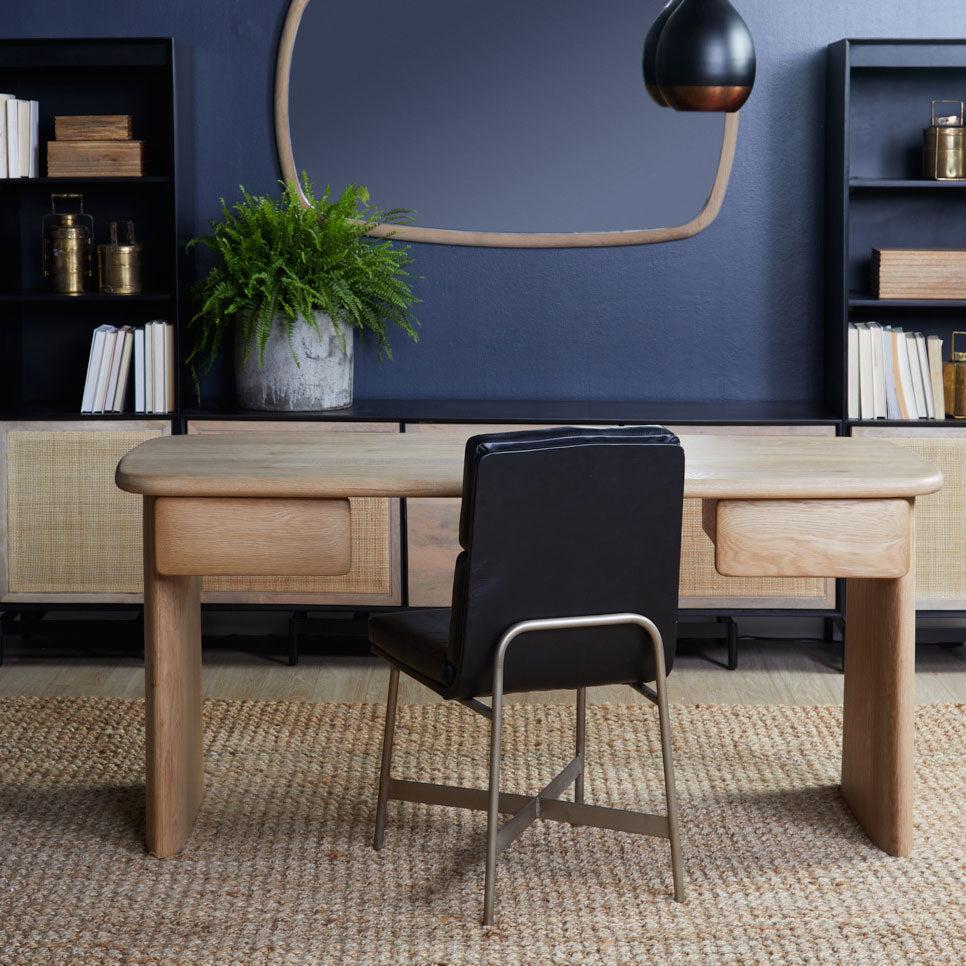 Union Home Laurel 2-Drawer Desk