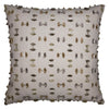 Square Feathers Lashes Throw Pillow
