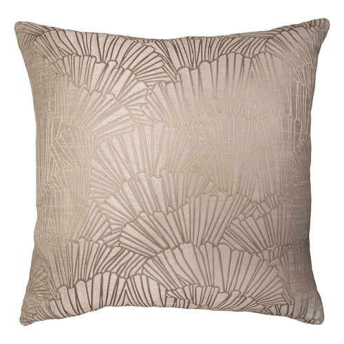 Square Feathers Laurant Shells Throw Pillow