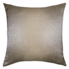Square Feathers Lizard Throw Pillow