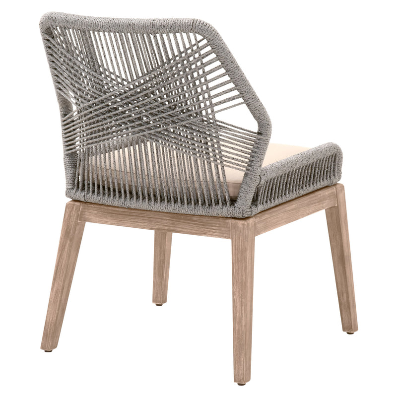 Loom Dining Chair Set of 2 Paynes Gray