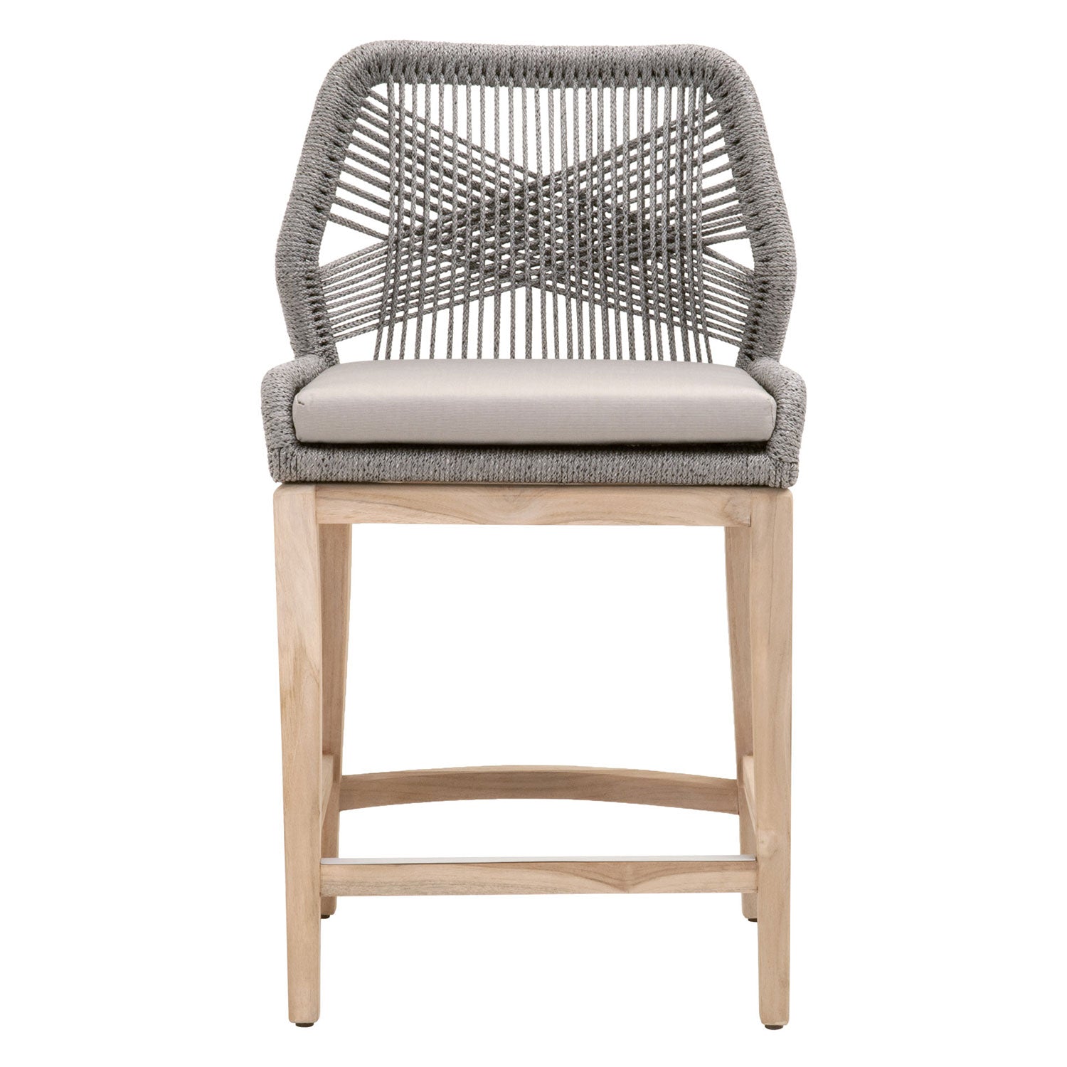 Loom Outdoor Counter Stool Set of 2