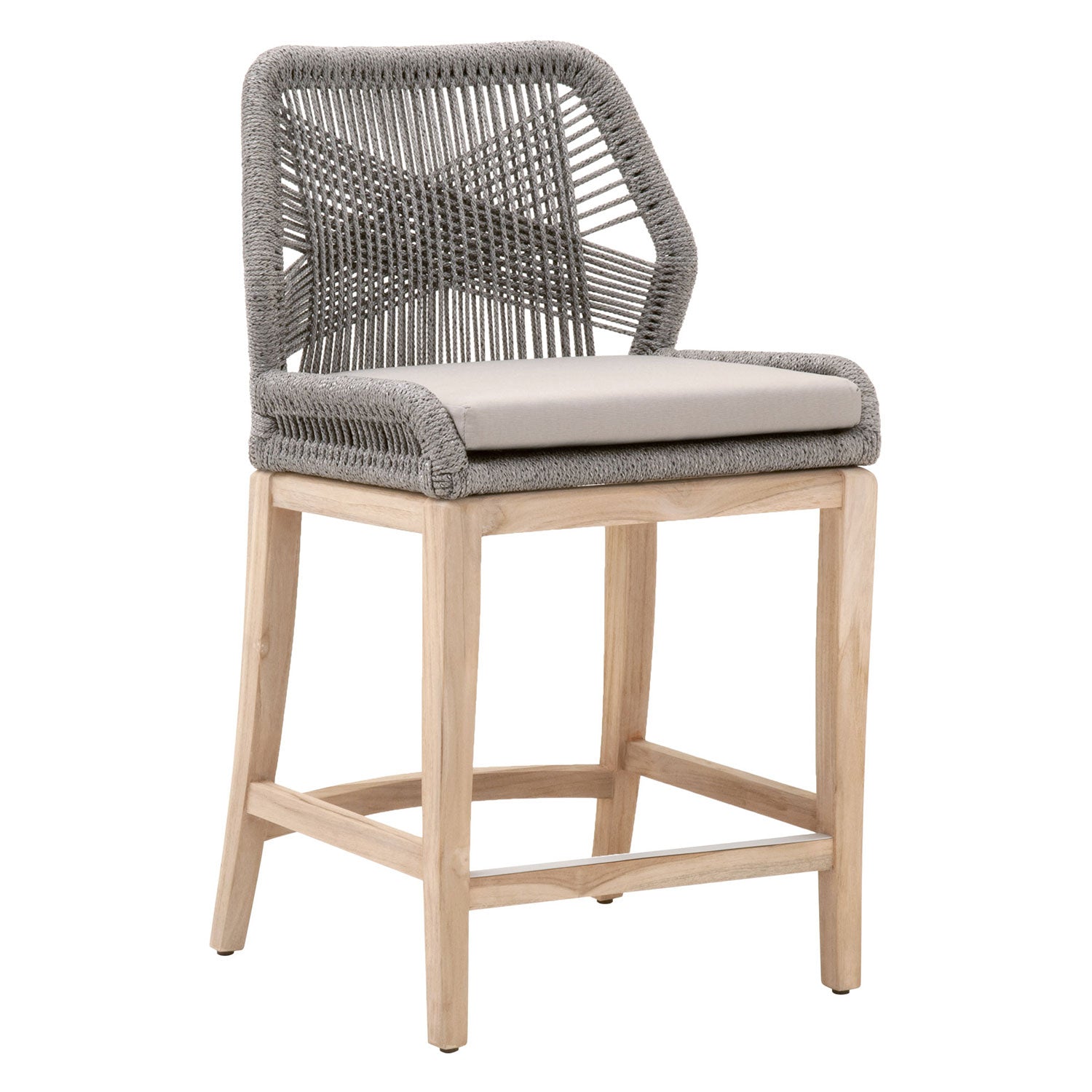 Loom Outdoor Counter Stool Set of 2