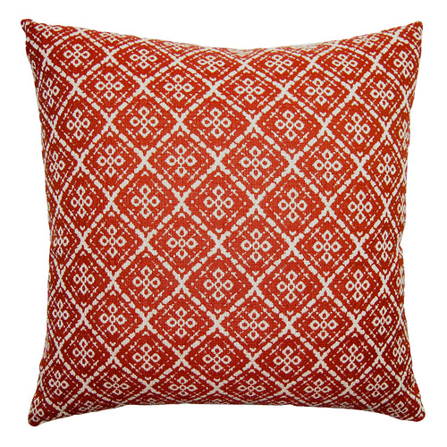 Square Feathers Lucy Lattice Throw Pillow