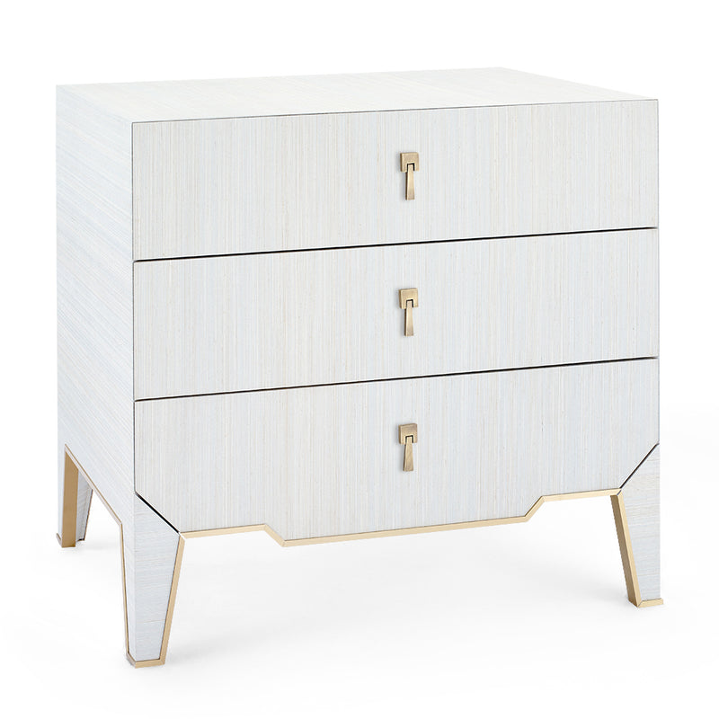 Villa and House Madeline 3 Drawer Side Table