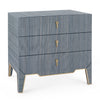 Villa and House Madeline 3 Drawer Side Table