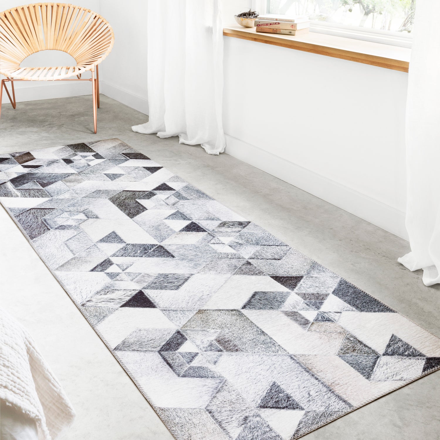 Loloi Maddox Gray/Ivory Power Loomed Rug