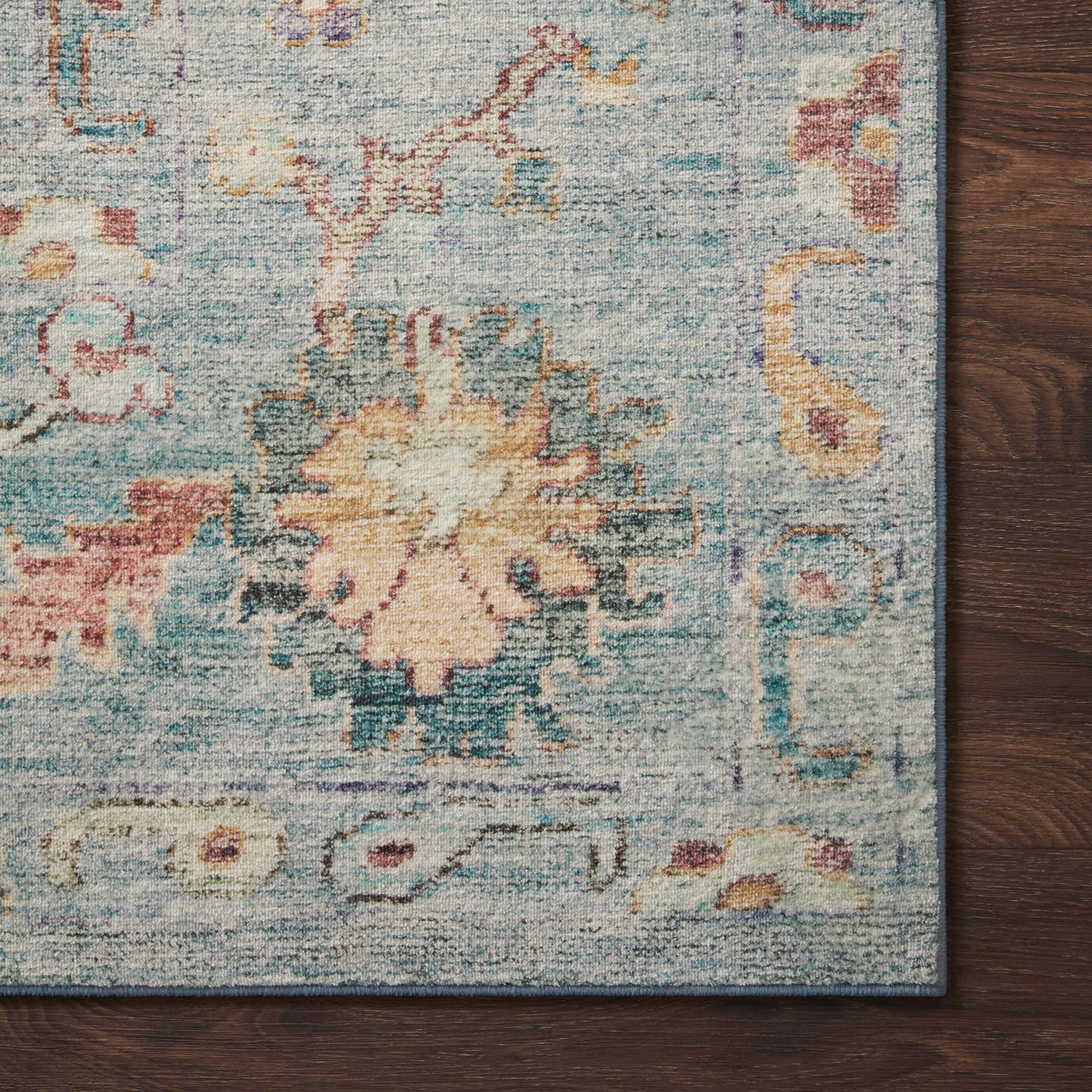 Loloi Margot CloudPile Denim/Multi Power Loomed Rug
