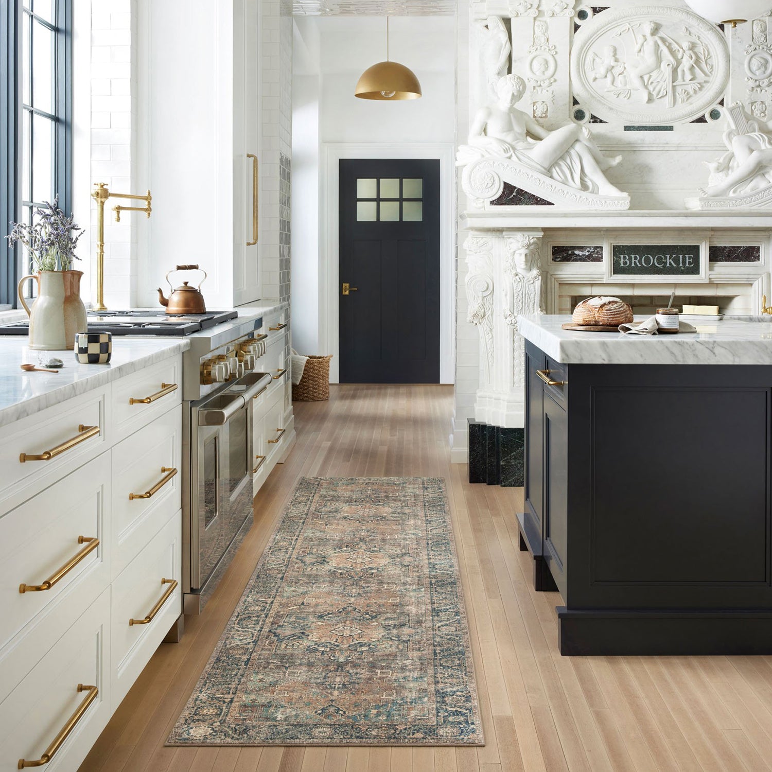 Loloi Margot CloudPile Terracotta/Lagoon Power Loomed Rug