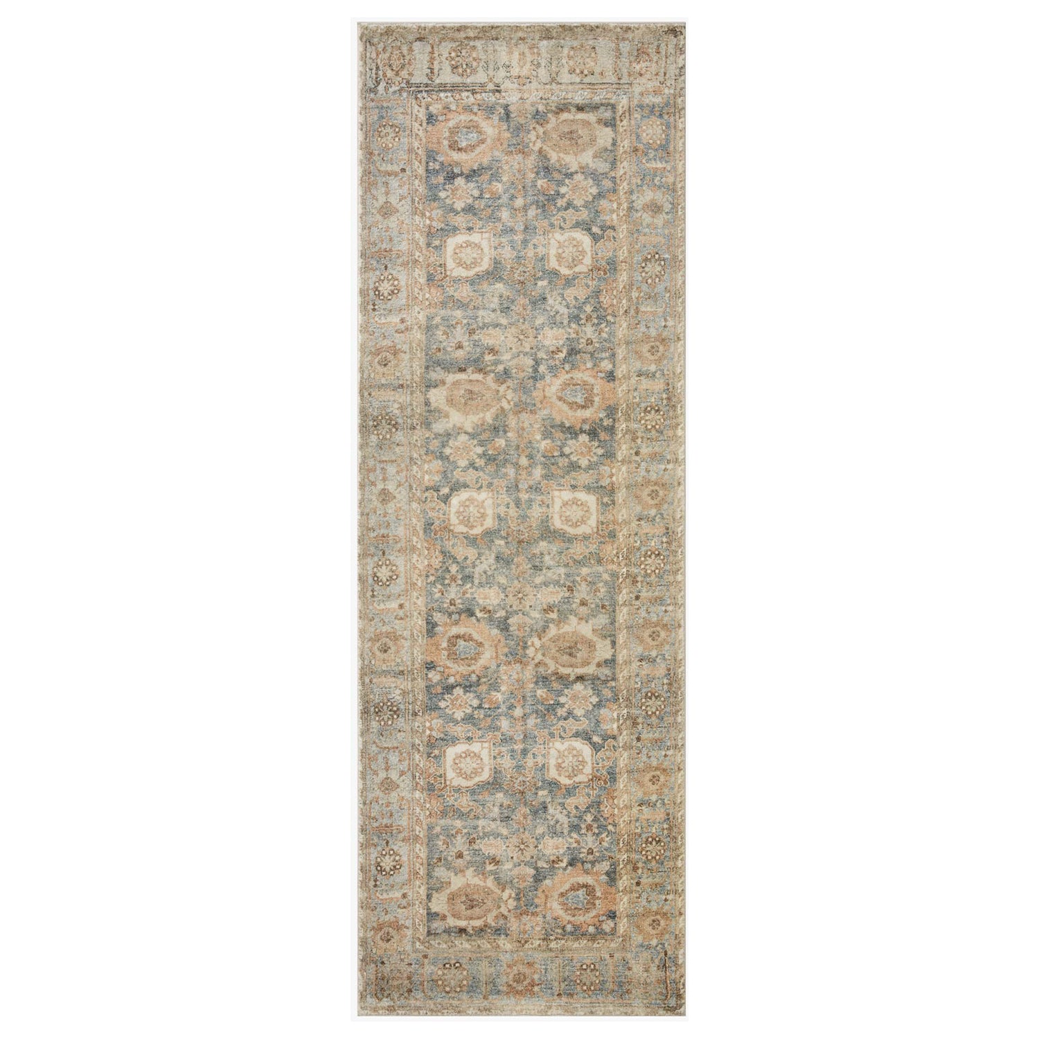 Loloi Margot CloudPile Ocean/Spice Power Loomed Rug