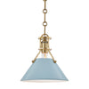 Mark D Sikes x Hudson Valley Lighting Painted No 2 Small Pendant