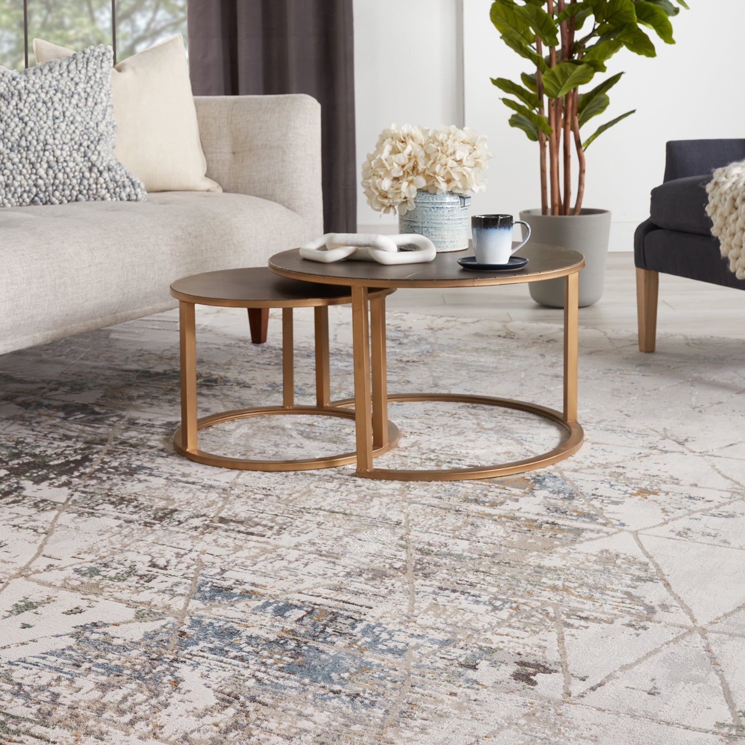 Vibe by Jaipur Living Melo Arya Power Loomed Rug