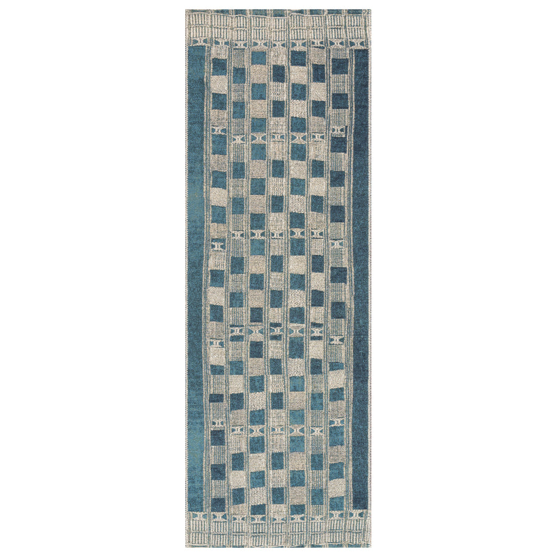 Loloi Mika Blue/Ivory Indoor/Outdoor Rug