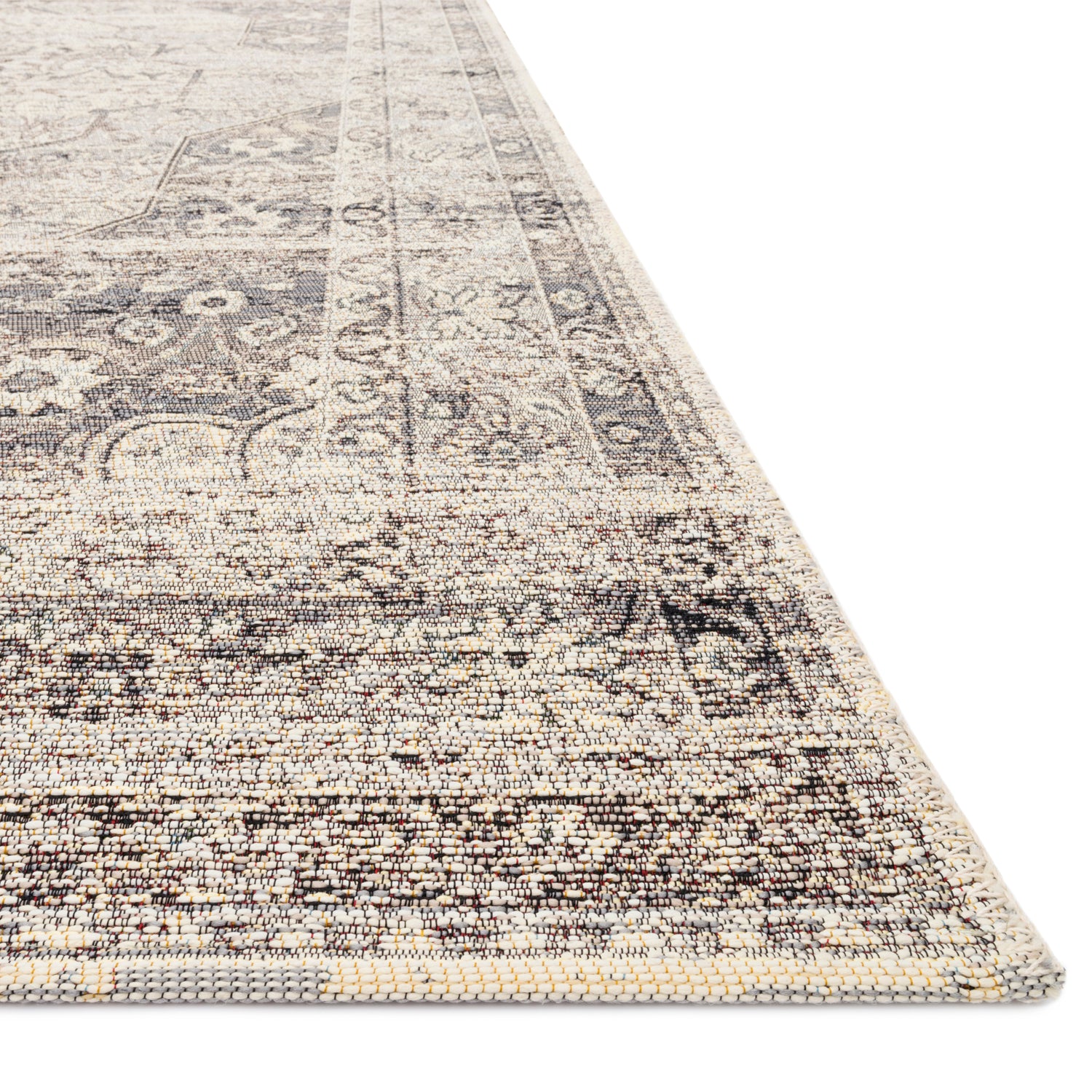 Loloi Mika Stone/Ivory Indoor/Outdoor Rug