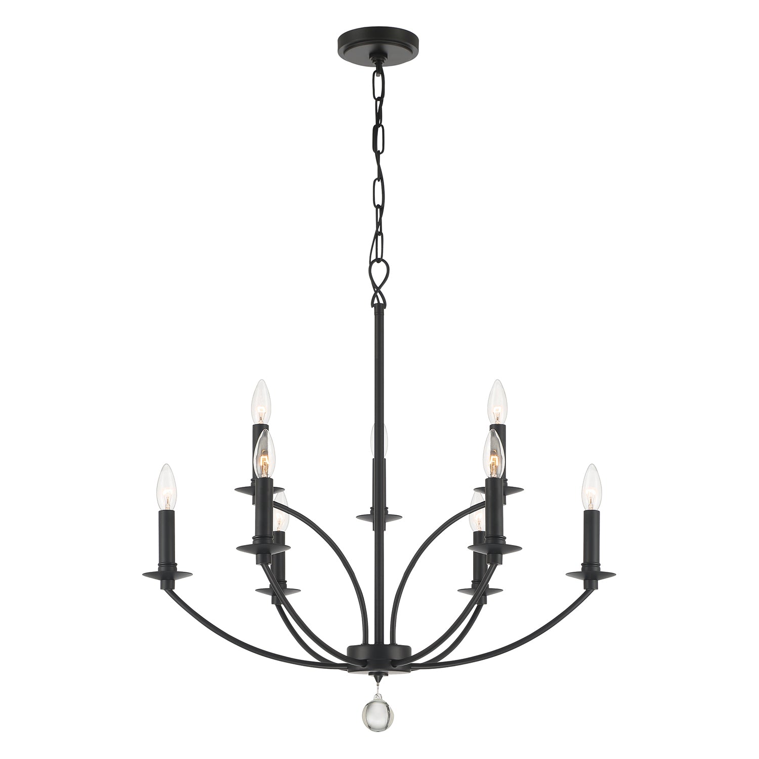 Crystorama Mila 9-Light Chandelier
