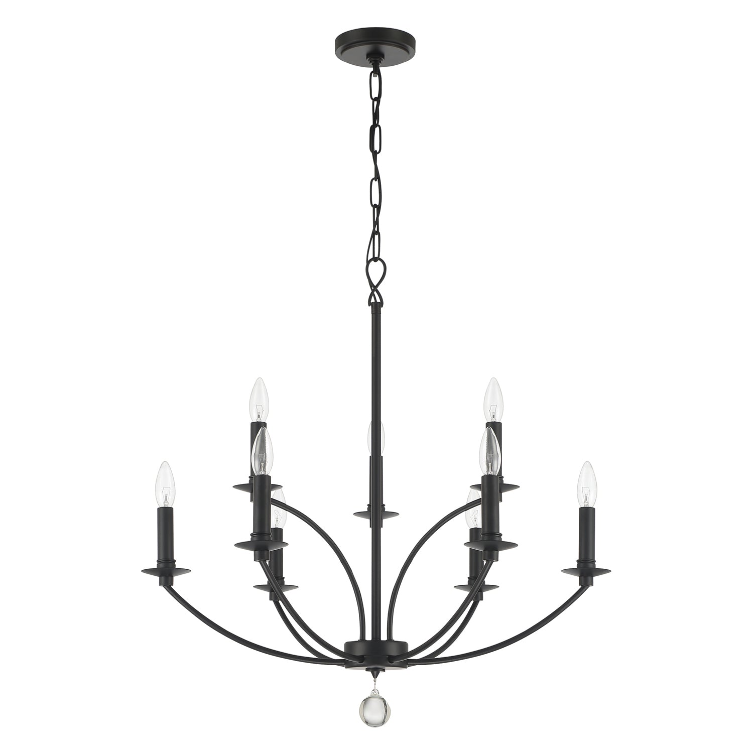 Crystorama Mila 9-Light Chandelier