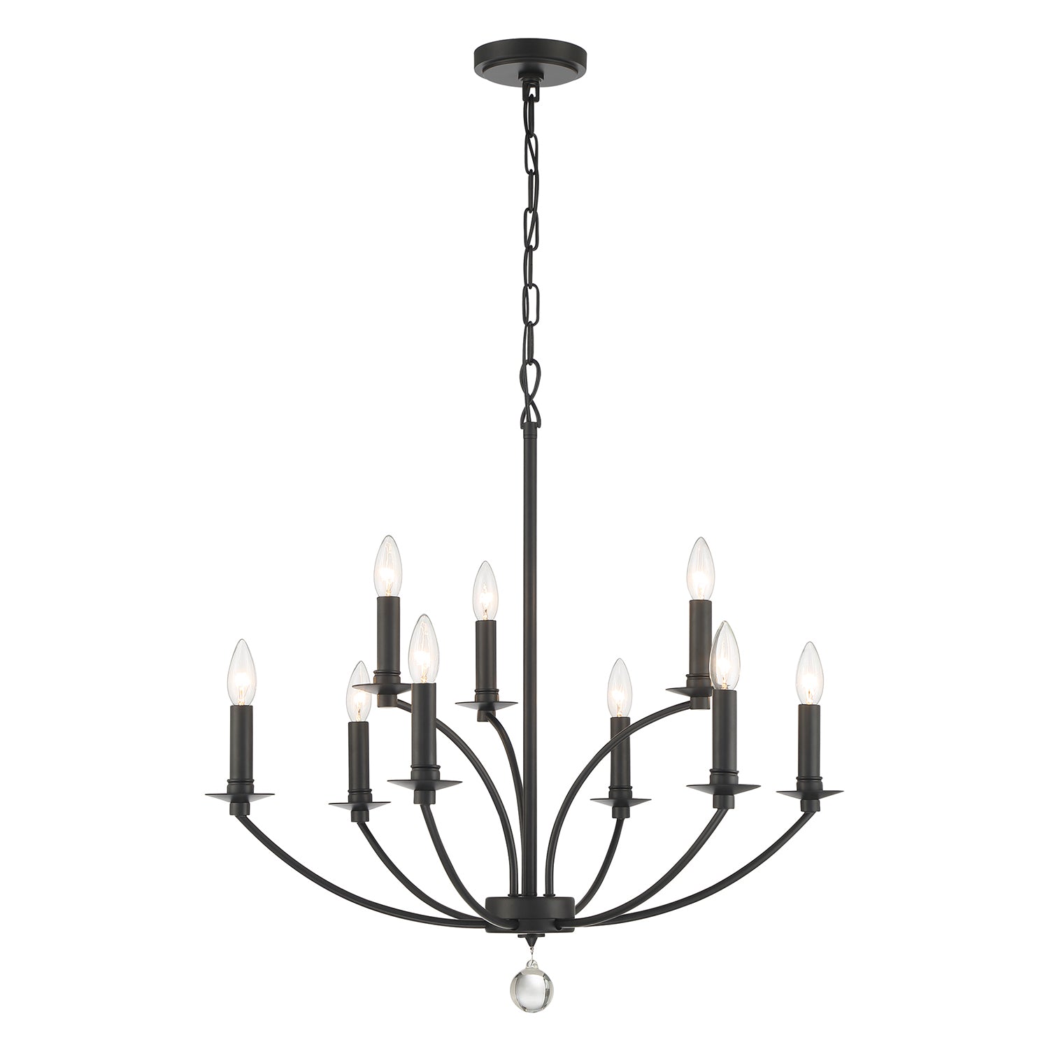 Crystorama Mila 9-Light Chandelier