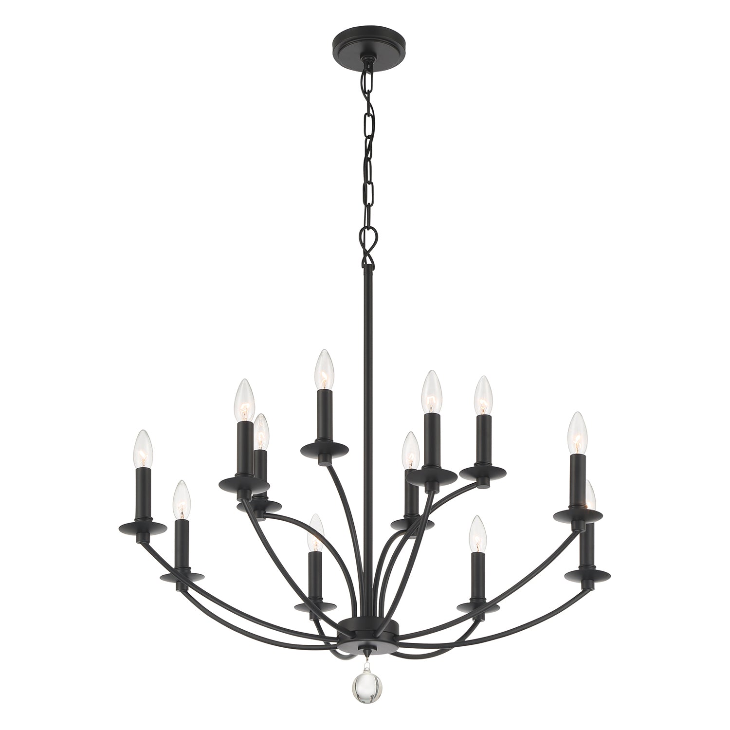 Crystorama Mila 12-Light Chandelier